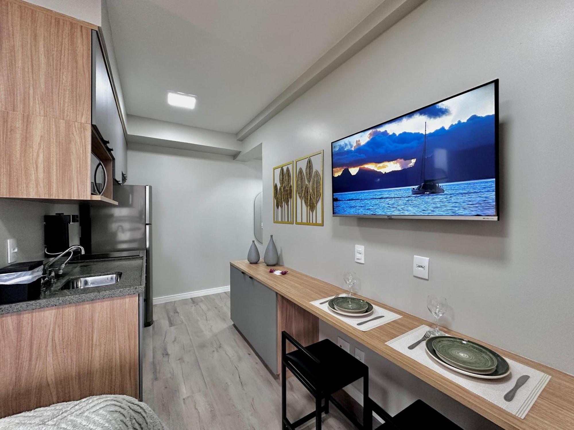 Apartamento Com Piscina A 1 Minuto A Pe Do Metro Brooklin