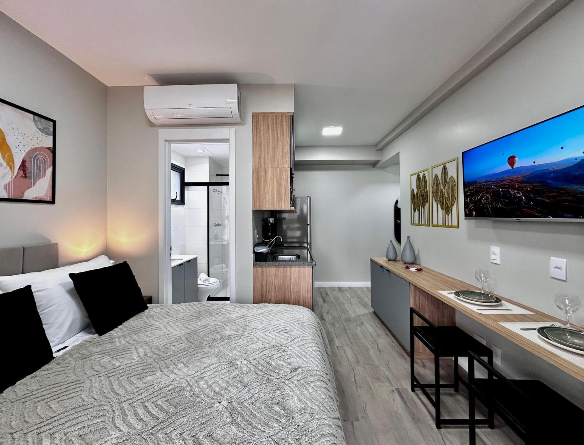 Com Piscina A 1 Minuto A Pe Do Metro Brooklin Apartamento *