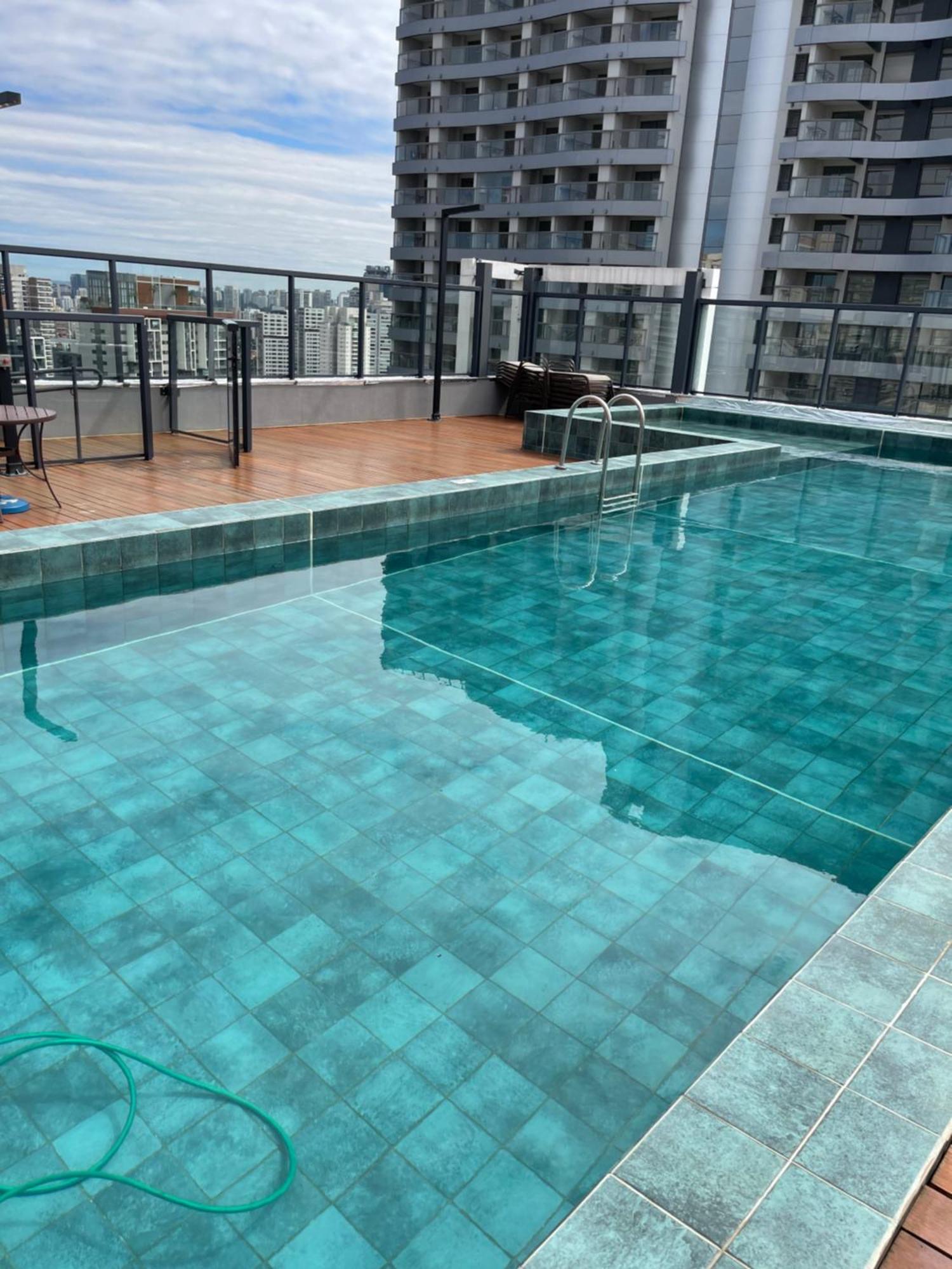 Com Piscina A 1 Minuto A Pe Do Metro Brooklin Apartamento *