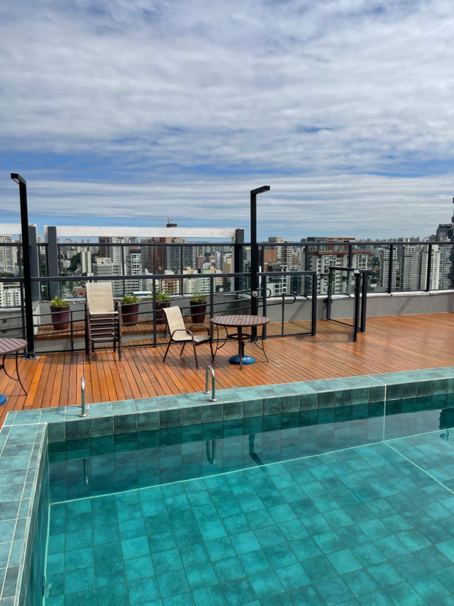 Com Piscina A 1 Minuto A Pe Do Metro Brooklin Apartamento *