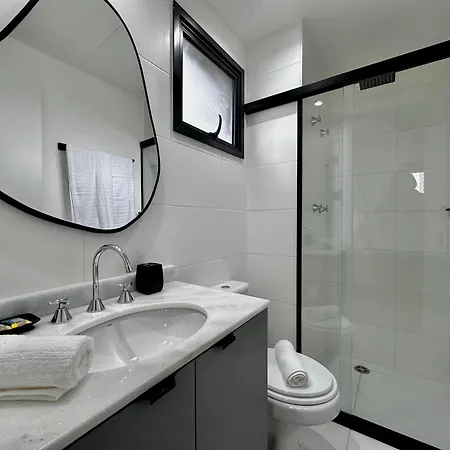 Studio Com Piscina A 1 Minuto A Pe Do Metro Brooklin Sao Paulo Exterior photo