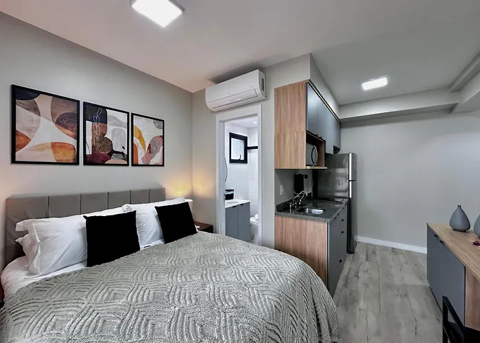 Studio Com Piscina A 1 Minuto A Pe Do Metro Brooklin