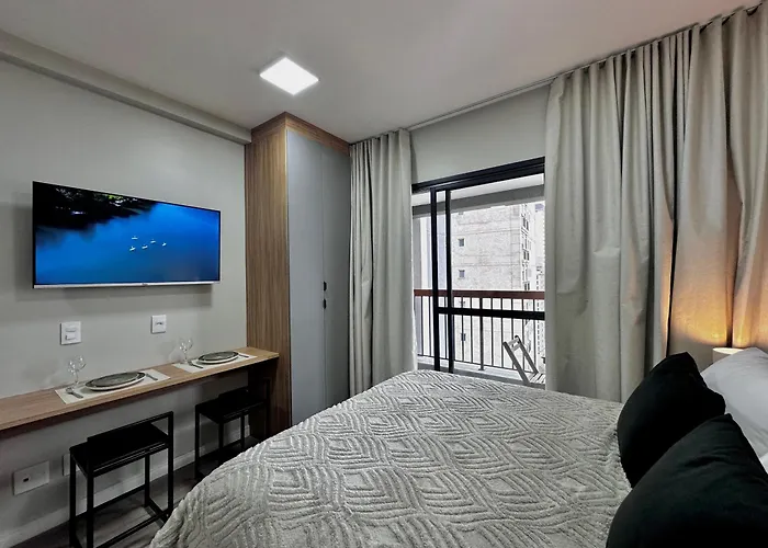 Studio Com Piscina A 1 Minuto A Pe Do Metro Brooklin
