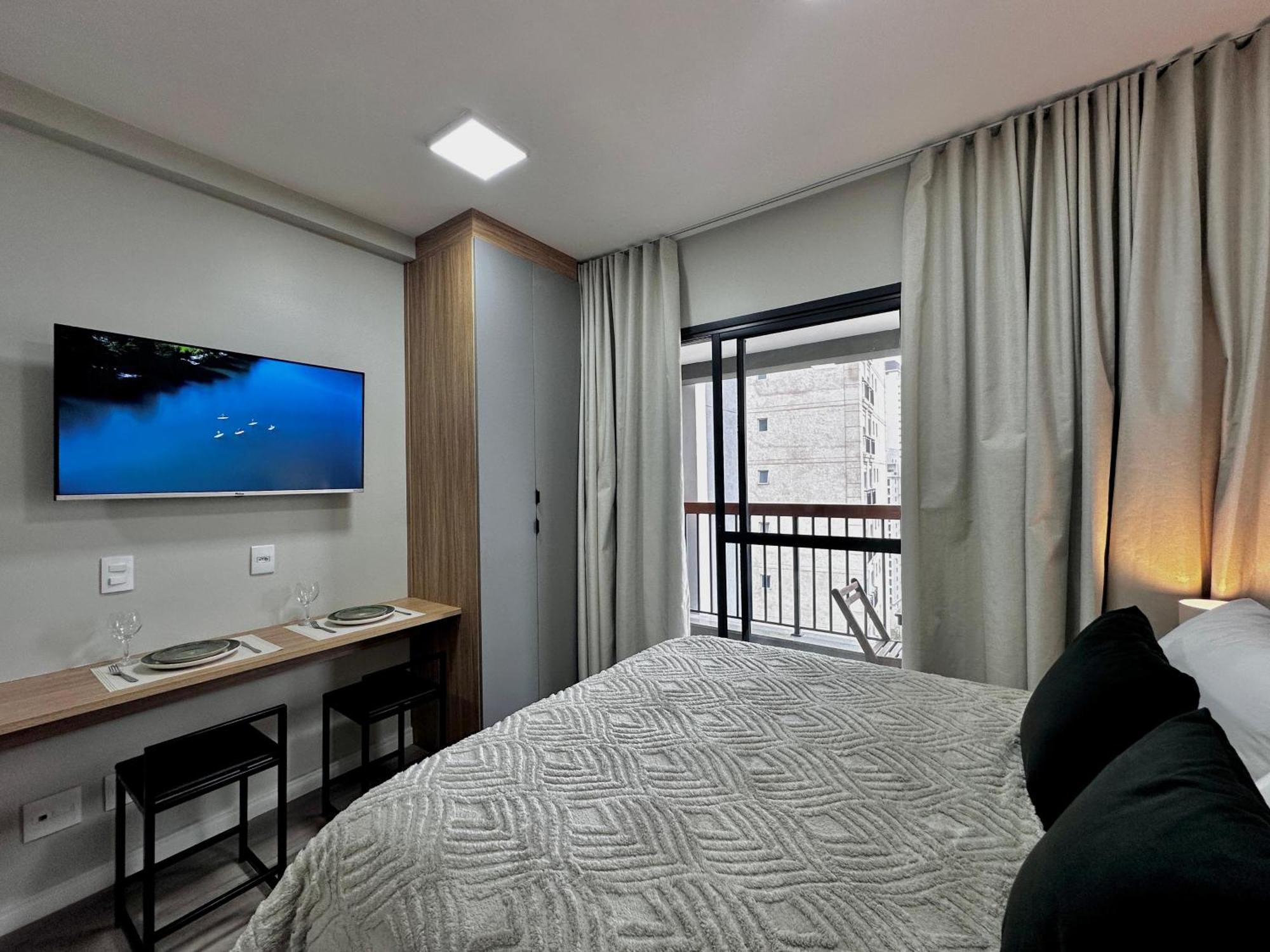 Com Piscina A 1 Minuto A Pe Do Metro Brooklin Apartment *